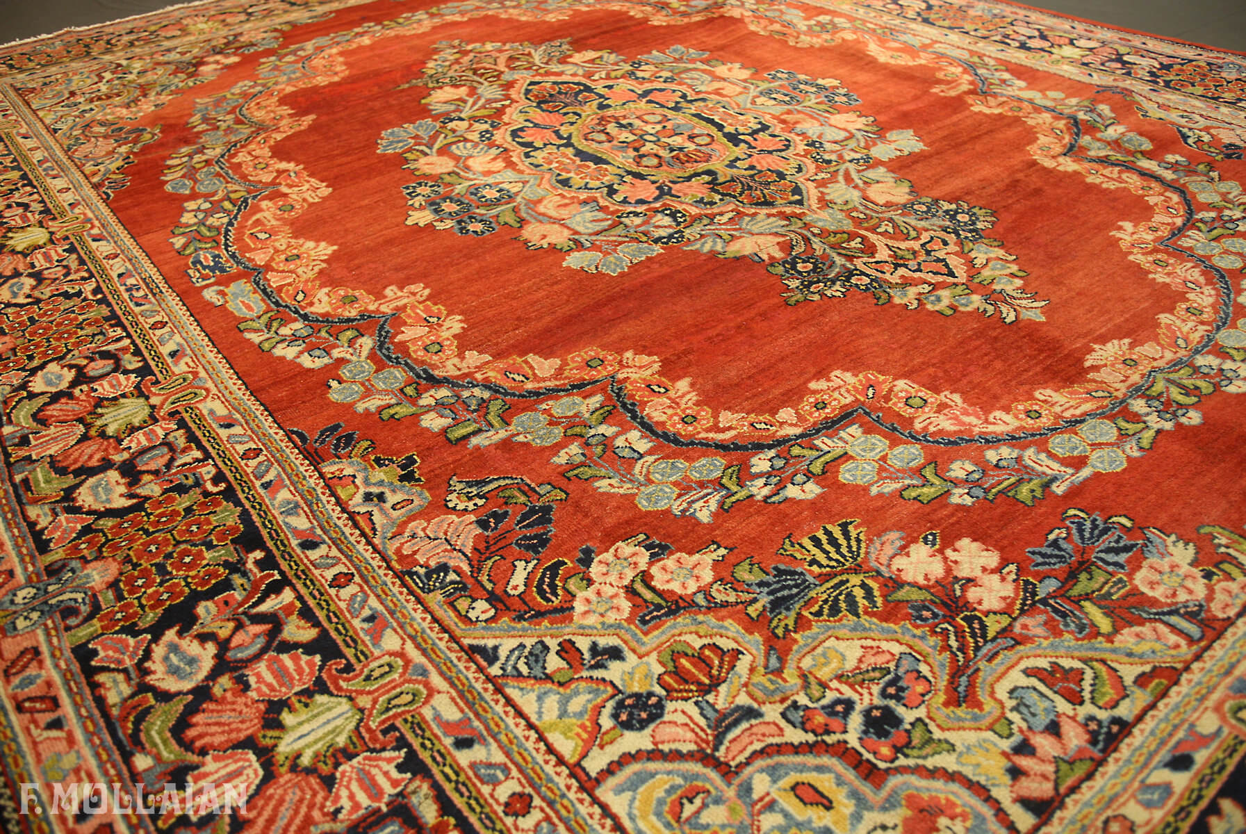 Alfombra Persa Mahal Saruk n°:6875